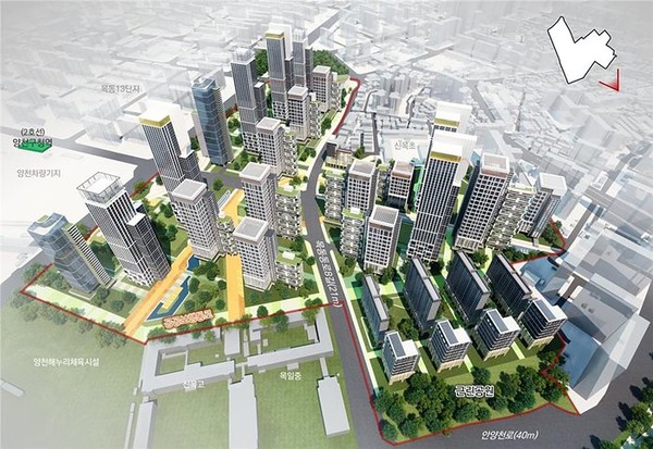 목동14단지 예상 조감도