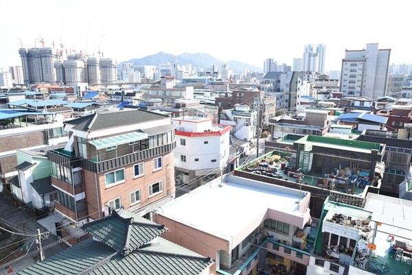 재개발 열기가 한창인 의정부 가능동 일대.