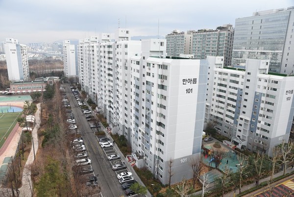 수서 한아름아파트 전경