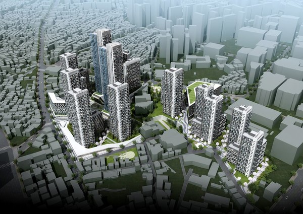 가리봉1구역 조감도