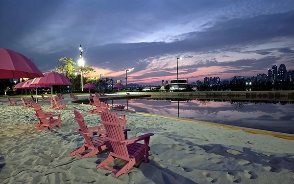 잠실물놀이장-비치정원