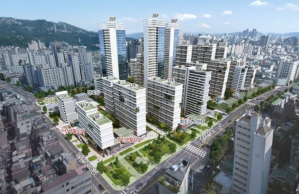 장안동 134-15 일대 예상 조감도