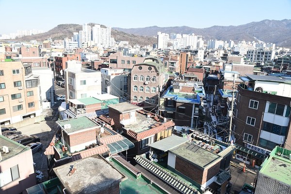 마천5구역 전경