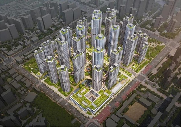 은마아파트 예상 조감도