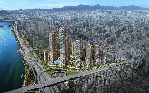 성수4지구 예상 조감도