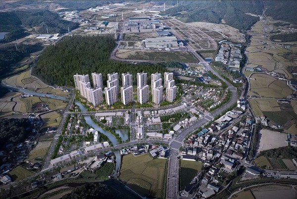 구미 적동지구 도시개발사업 예상 조감도 (구미시 제공)